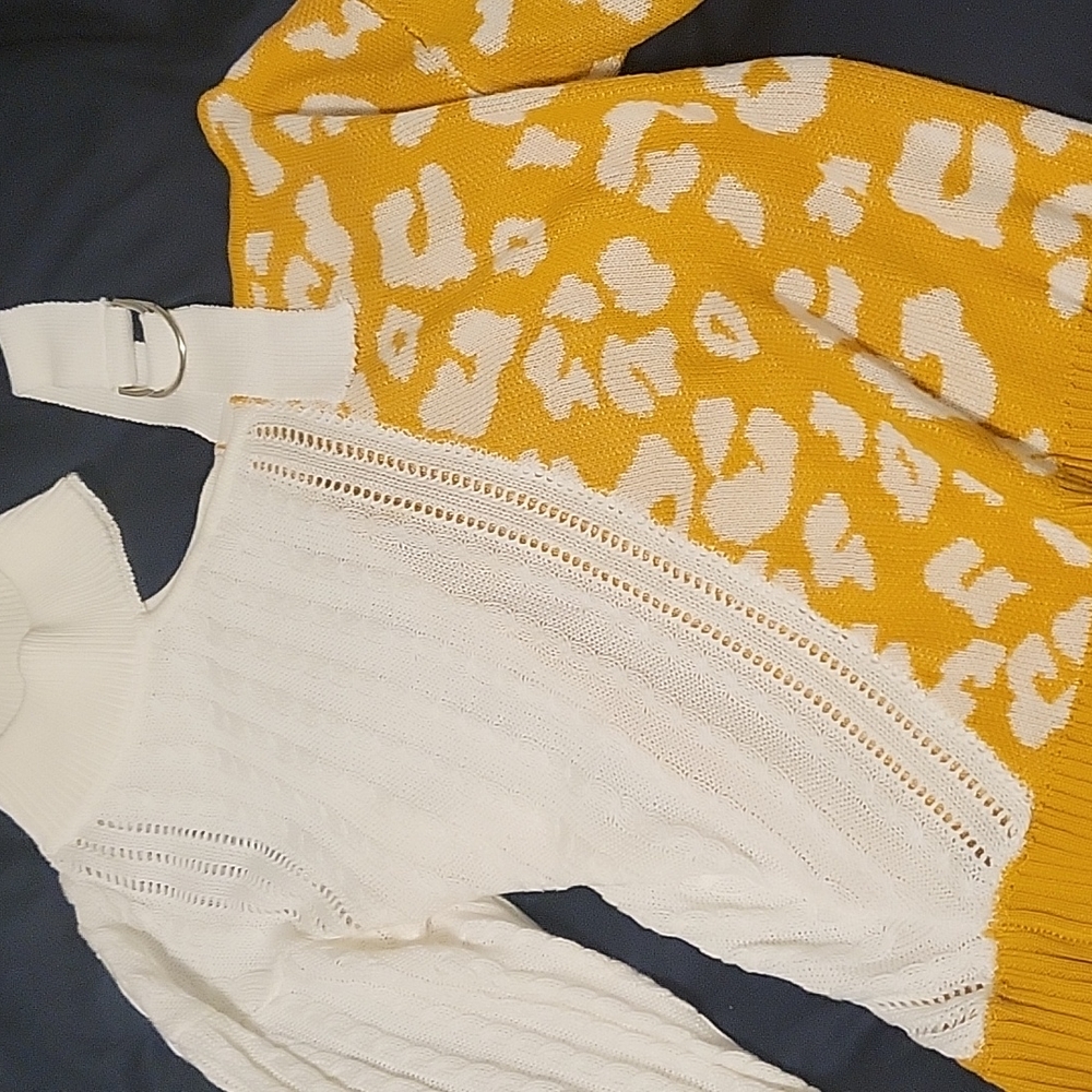 Off shoulder sweater
